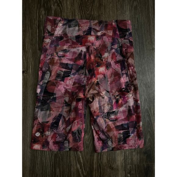 Lululemon On Pace Short *10" Sun Dazed Multi Pink size 8 - Picture 5 of 6